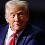 الرئيس الأمريكي السابق دونالد ترامب يتحدث