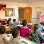 وثائق امتحانات مدرسية مع إشارة إلى التسريب