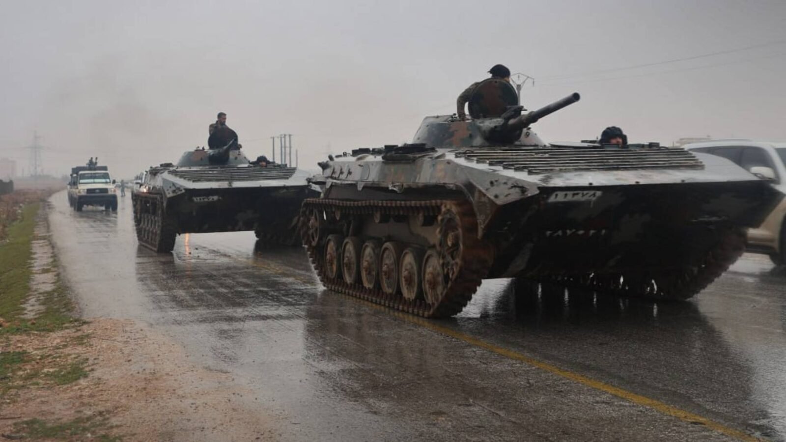 خريطة توضيحية لريف حلب الشرقي تظهر مواقع الاشتباكات الأخيرة