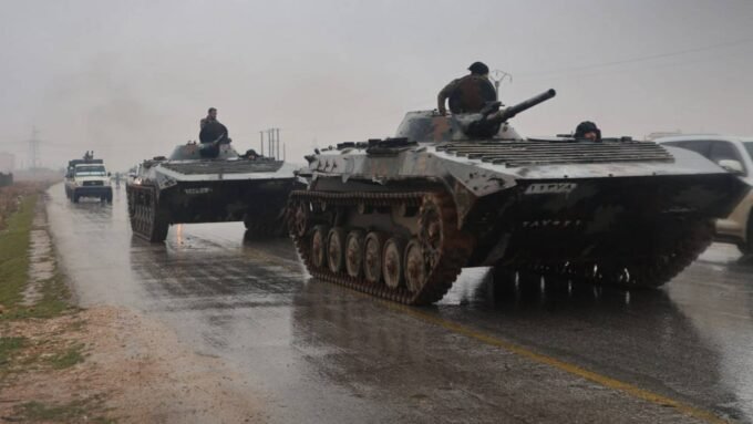 خريطة توضيحية لريف حلب الشرقي تظهر مواقع الاشتباكات الأخيرة