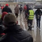 صورة للاعبي المنتخبين المغربي والسنغالي بعد نهائي كأس إفريقيا