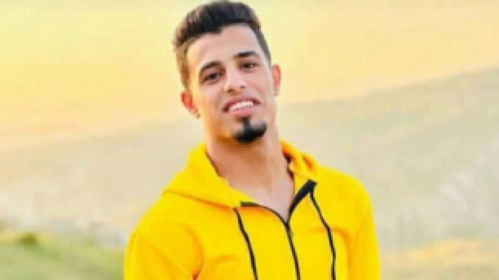 صورة لموقع حادث سير أو صورة تذكارية للشاب حسن العرجاني