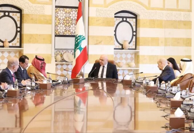 الرئيس اللبناني جوزاف عون يترأس اجتماعاً تحضيرياً لمؤتمر دعم الجيش في قصر بعبدا