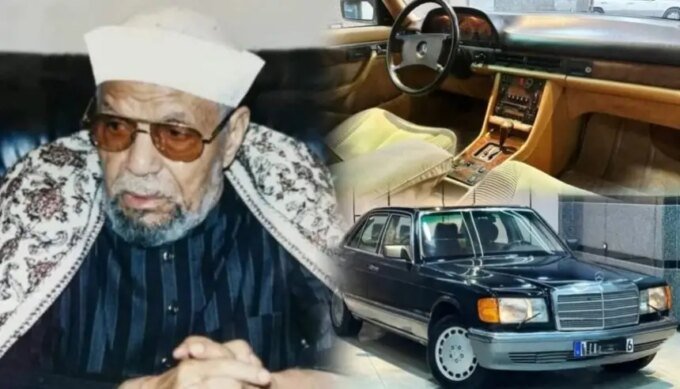 سيارة مرسيدس 260 SE موديل 1989 كانت مملوكة للشيخ الشعراوي معروضة للبيع