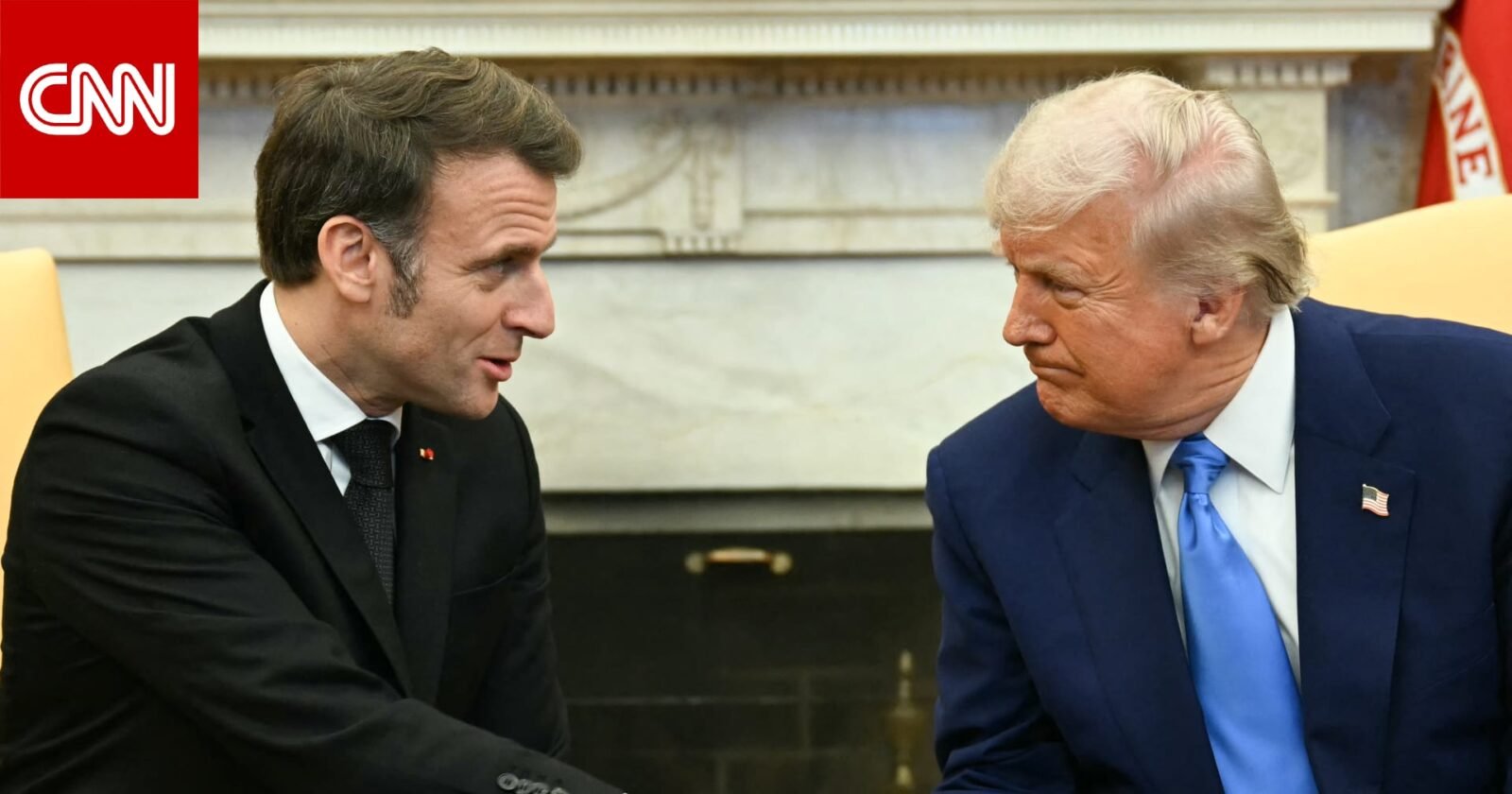 الرئيس الفرنسي إيمانويل ماكرون يلقي خطابًا في المنتدى الاقتصادي العالمي بدافوس