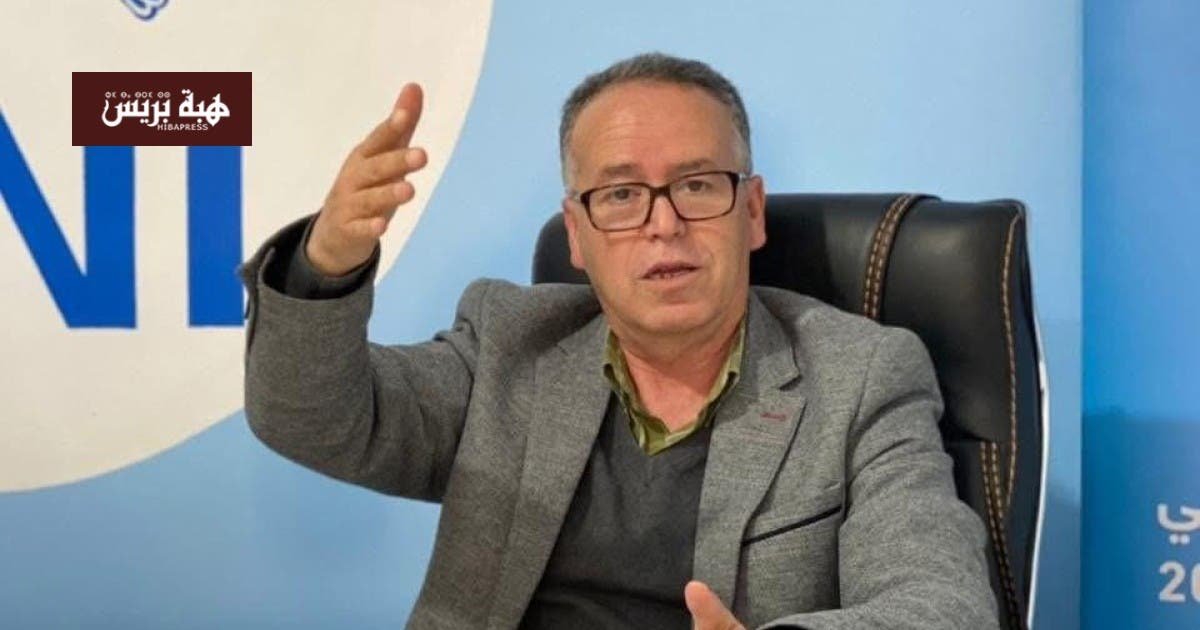 صورة لعزيز أخنوش رئيس حزب التجمع الوطني للأحرار