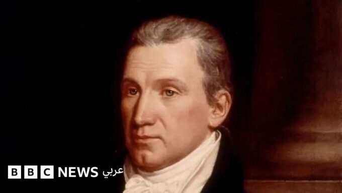صورة للرئيس الأمريكي جيمس مونرو، واضع عقيدة مونرو التاريخية.