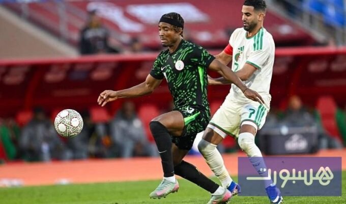احتفال لاعبي المنتخب النيجيري بعد الفوز على الجزائر في ربع نهائي كأس أمم إفريقيا 2025