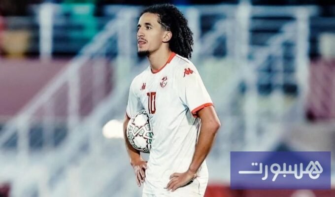 حنبعل المجبري لاعب منتخب تونس يعبر عن خيبة أمله بعد مباراة في كأس إفريقيا