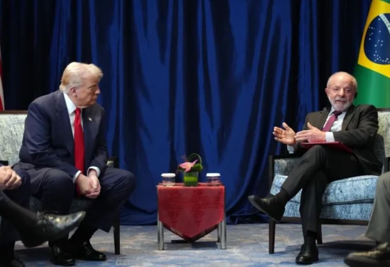 الرئيس البرازيلي لويس إيناسيو لولا دا سيلفا والرئيس الأمريكي دونالد ترامب يتحدثان عبر الهاتف حول قضايا دولية.