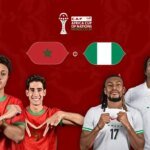 منتخب المغرب ونيجيريا في مواجهة نصف نهائي كأس إفريقيا