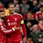 محمد صلاح وفيرجيل فان دايك في تدريبات ليفربول