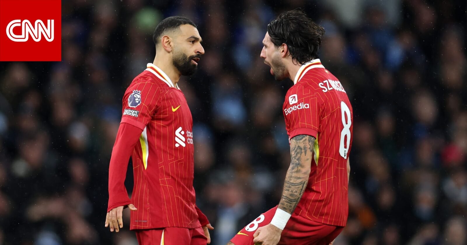 اللاعب دومينيك سوبوسلاي من نادي ليفربول