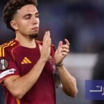 صورة نائل العيناوي بقميص المنتخب المغربي خلال كأس أمم إفريقيا 2025