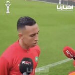لاعبو المنتخب المغربي يستعدون لمواجهة نيجيريا في نصف نهائي كأس إفريقيا وسط حماس جماهيري.
