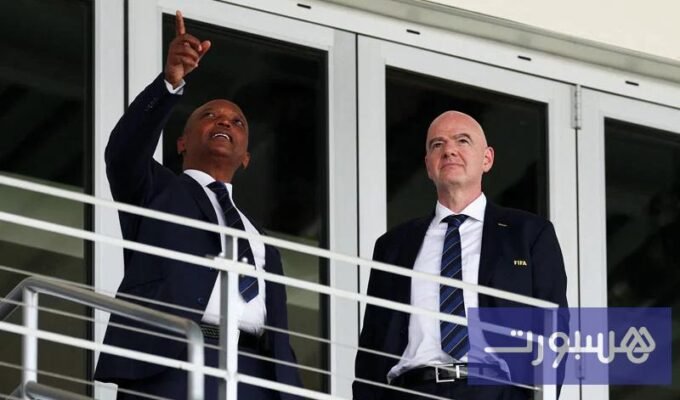 جياني إنفانتينو رئيس الفيفا يهنئ منتخبي المغرب والسنغال