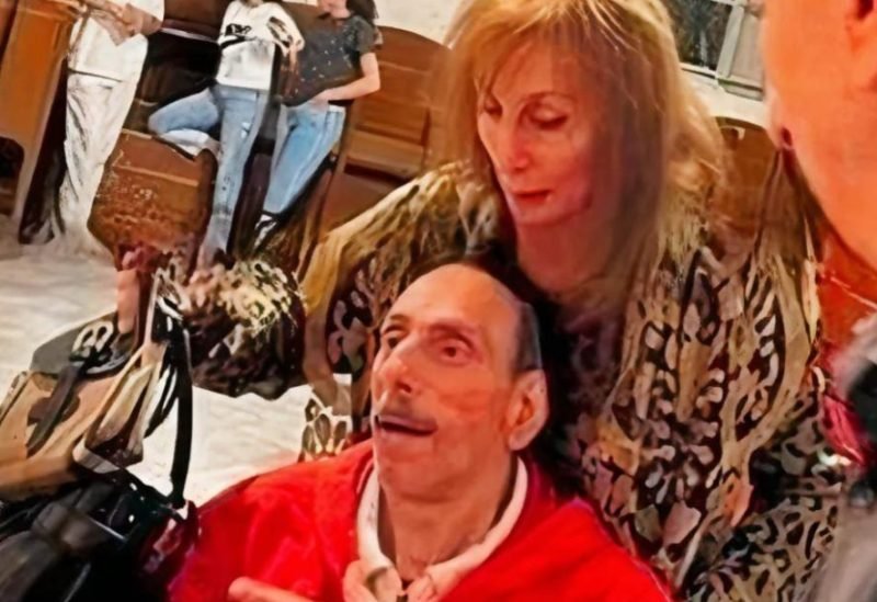 صورة السيدة فيروز مع ابنها هلي الرحباني