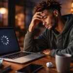 A graphic illustrating a stable, dedicated internet connection supporting various business operations.