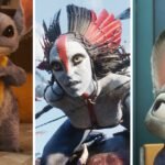 A collage of popular Disney characters and film logos, representing their box office success.