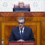 Vue de l'hémicycle de la Chambre des représentants lors d'une séance parlementaire