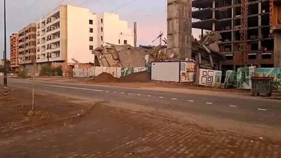Effondrement d'un immeuble à Marrakech