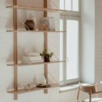 TAMO RODD and LIGO collections showcasing elegant oak and steel storage solutions in a modern interior.