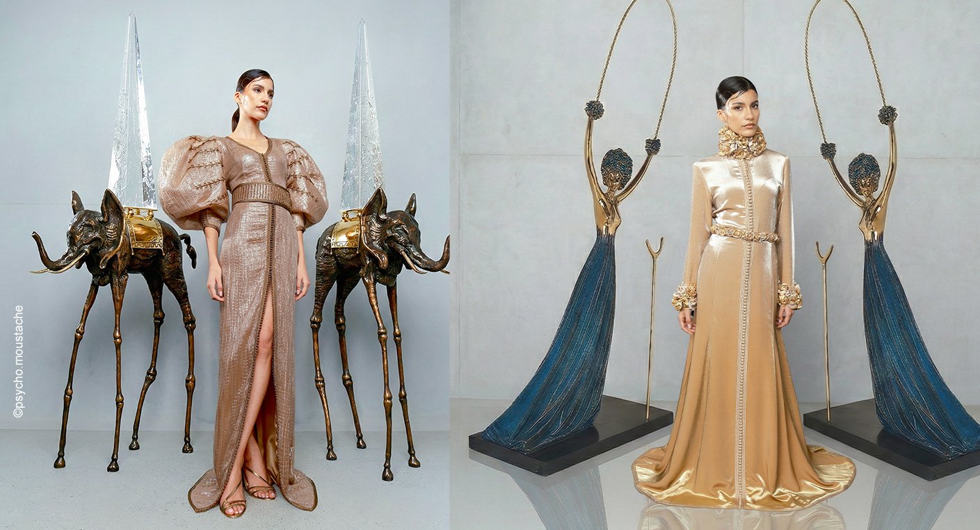 Image de l'exposition « Dalí Diali – L'étoffe du rêve »