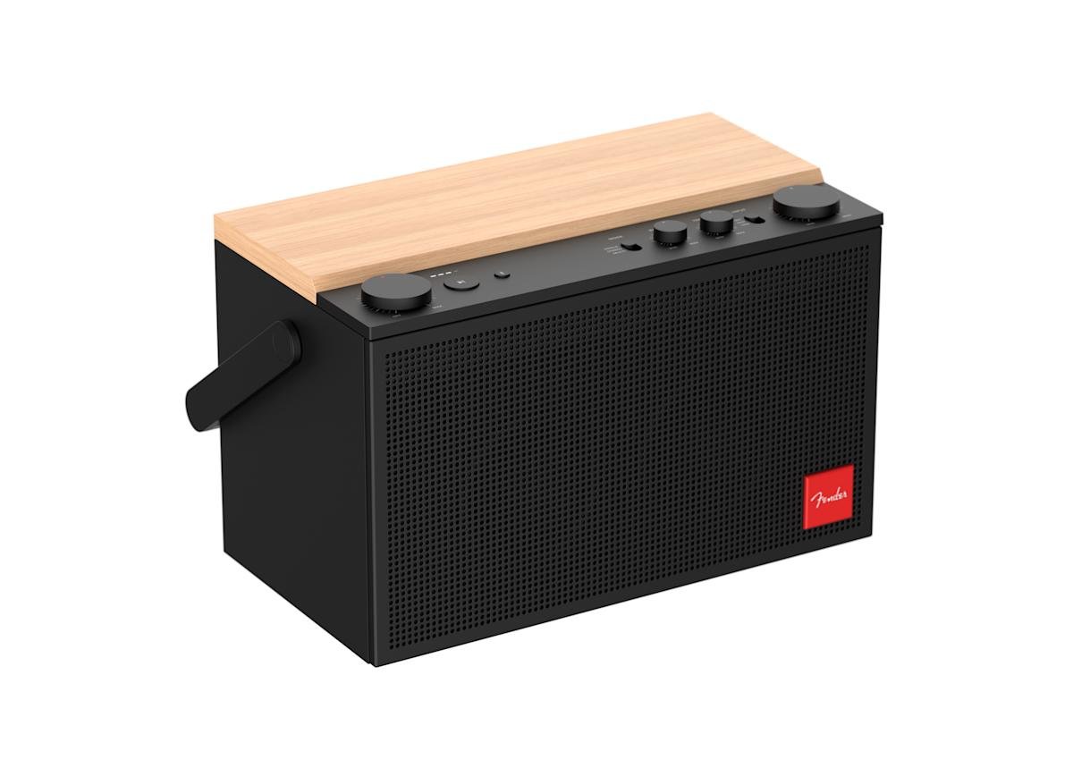 Fender Audio Unveils Groundbreaking Bluetooth Speakers and Modular Headphones at CES 3 Fender Audio ELIE Bluetooth speaker and MIX modular headphones showcased at CES