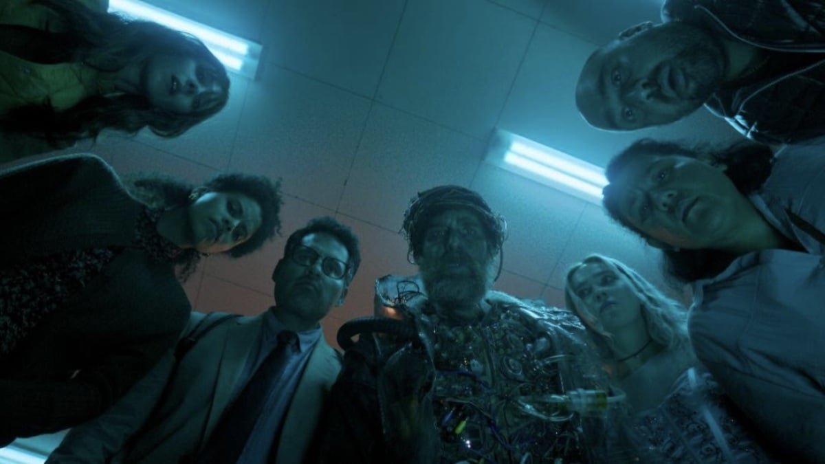 Sam Rockwell Assembles an Unlikely Crew to Combat AI Apocalypse in 'Good Luck, Have Fun, Don't Die' 3 Sam Rockwell's character, possibly from the future, in a scene from the 'Good Luck, Have Fun, Don't Die' trailer.