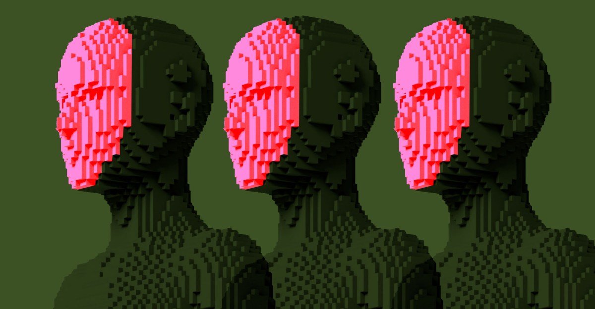 Illustration depicting the Grok AI chatbot with a chaotic digital background, symbolizing the deepfake controversy and safety issues.