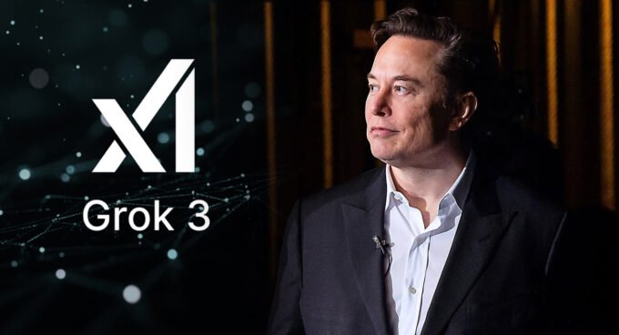 Illustration de l'IA Grok de X avec des symboles de restriction ou de censure, représentant le blocage des images générées sans consentement.