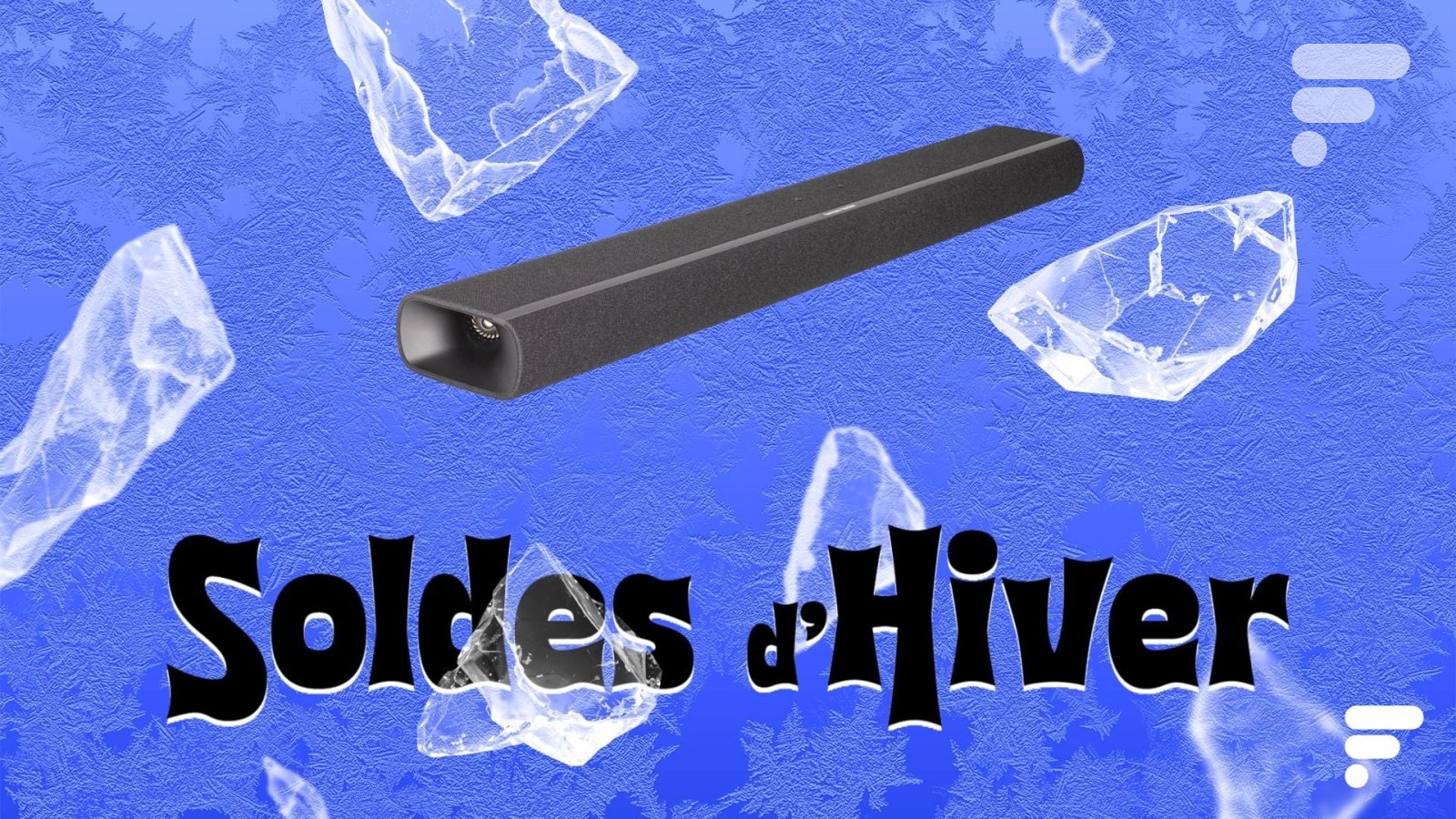 Barre de son Harman Kardon Enchant 900 élégante sous un téléviseur, offrant un son immersif