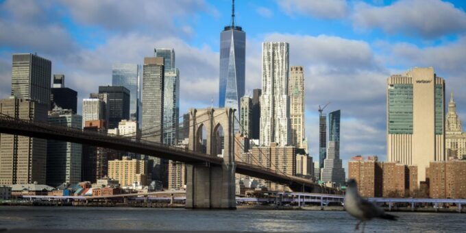 A chart showing strong growth in hedge fund performance with financial data overlays.