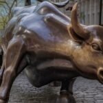 A stylized graph showing upward trends, representing hedge fund growth and success in 2025.