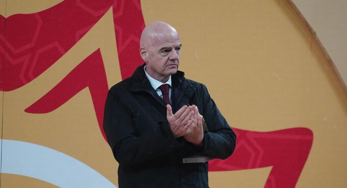 Gianni Infantino, président de la FIFA, s'exprimant sur les incidents de la finale de la CAN entre le Sénégal et le Maroc.