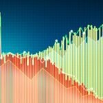 A graphic representation of a K-shaped curve, illustrating economic divergence and inequality between different segments of society.