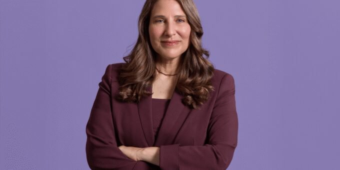 Life360 CEO Lauren Antonoff in a professional setting, illustrating her unconventional work-life approach.