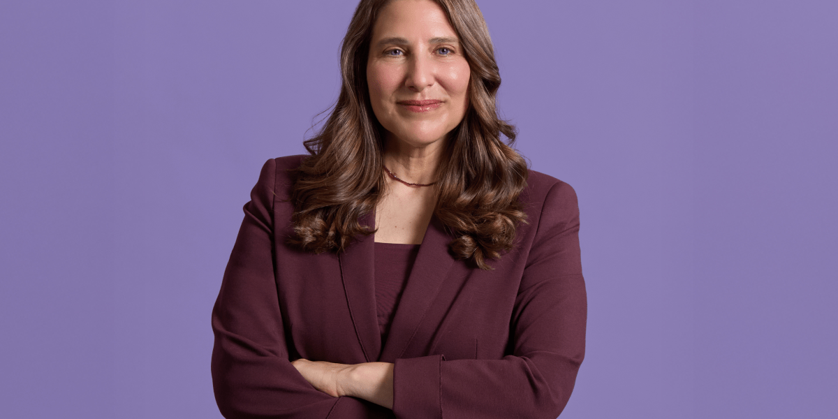 Life360 CEO Lauren Antonoff in a professional setting, illustrating her unconventional work-life approach.