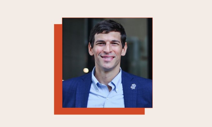 Illustration depicting the brain and lithium molecules, symbolizing the connection between the mineral and Alzheimer's research.