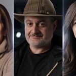 Kathleen Kennedy, Dave Filoni, and Lynwen Brennan, the past and new leaders of Lucasfilm.