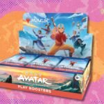 Magic: The Gathering Avatar: The Last Airbender Play Booster Box featuring Aang and other characters