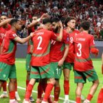 L'équipe du Maroc en action