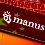 Photo illustration depicting digital technology and a map of China, symbolizing the geopolitical intersection of AI and international commerce.