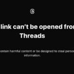 Meta logo superimposed over a blurred image of a computer screen displaying social media feeds, symbolizing content moderation.