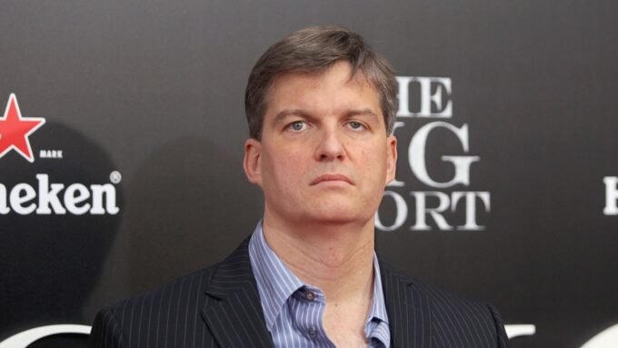 Michael Burry attending 'The Big Short' movie premiere in New York City, November 2015