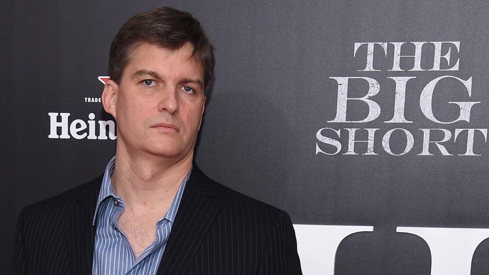 Michael Burry attending the premiere of "The Big Short" at Ziegfeld Theatre in New York.