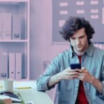 A smartphone screen displaying various quick interactions, symbolizing micro-moments in the digital customer journey.