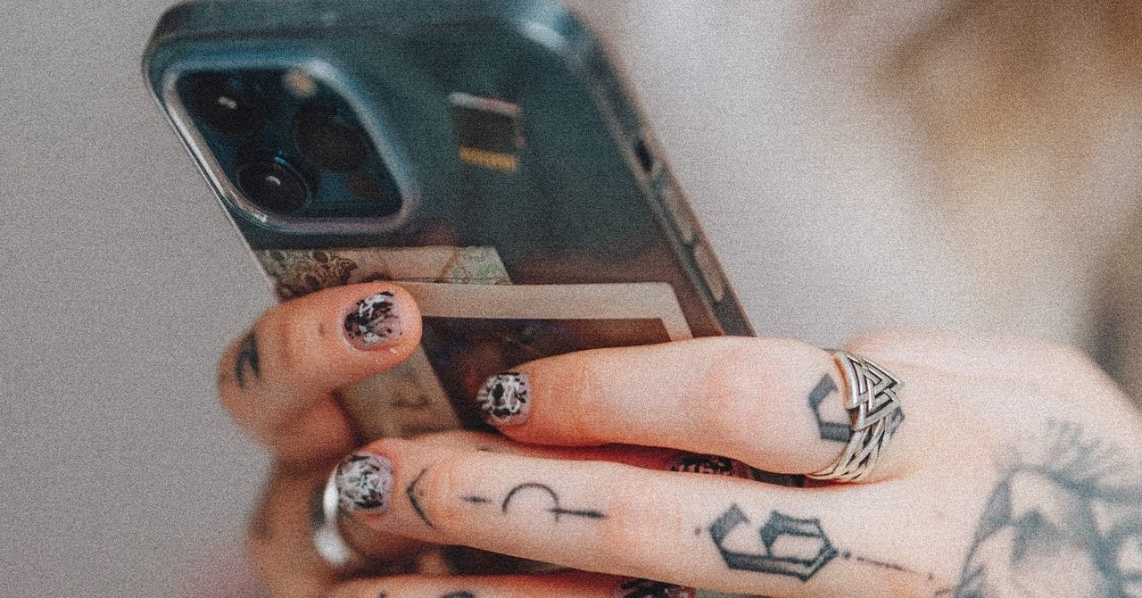 A smartphone screen displaying a file manager app interface, showing various folders and files.