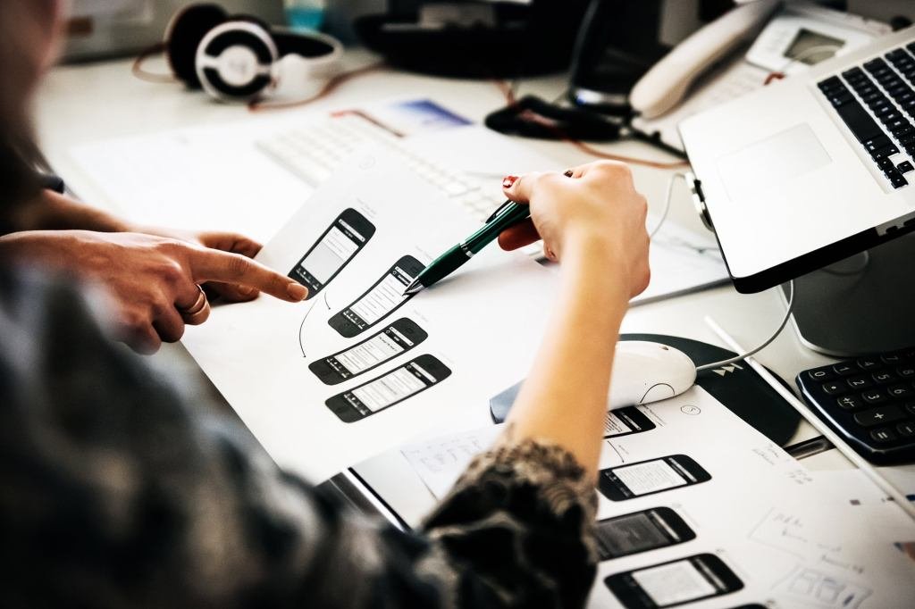 A minimalist digital interface with subtle design elements, representing modern UI/UX principles focused on clarity and user agency.