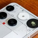 The Nothing Phone 3, which will remain the brand's flagship smartphone throughout 2026, shown in a minimalist design.